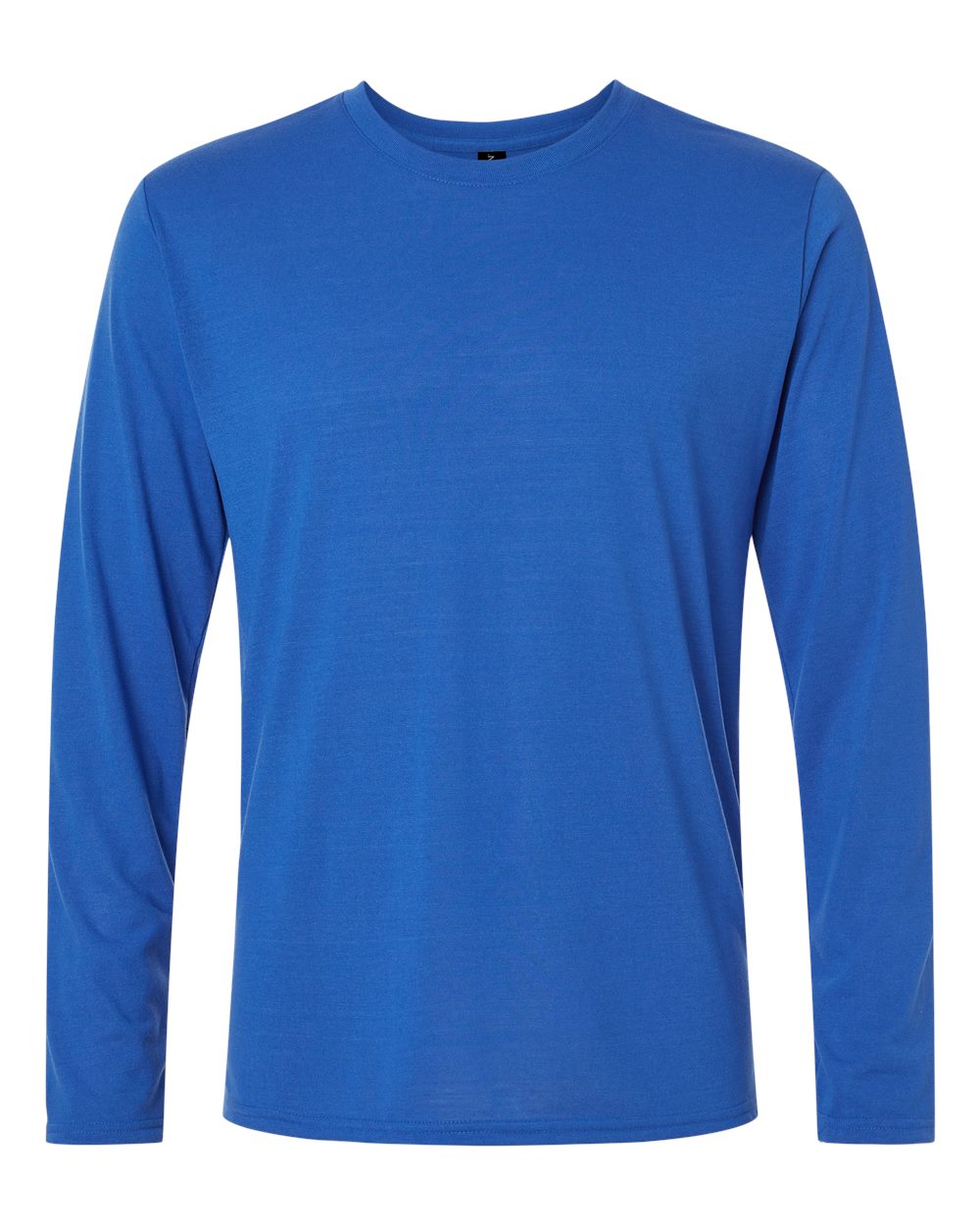Unisex Soft-Touch Moisture-Wicking Long Sleeve T-Shirt — Royal