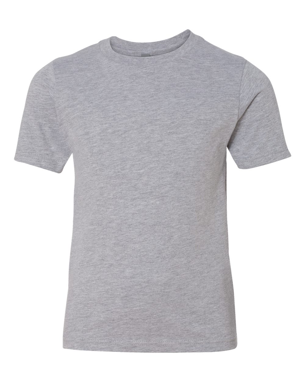 Youth Cotton Tee — Heather Grey