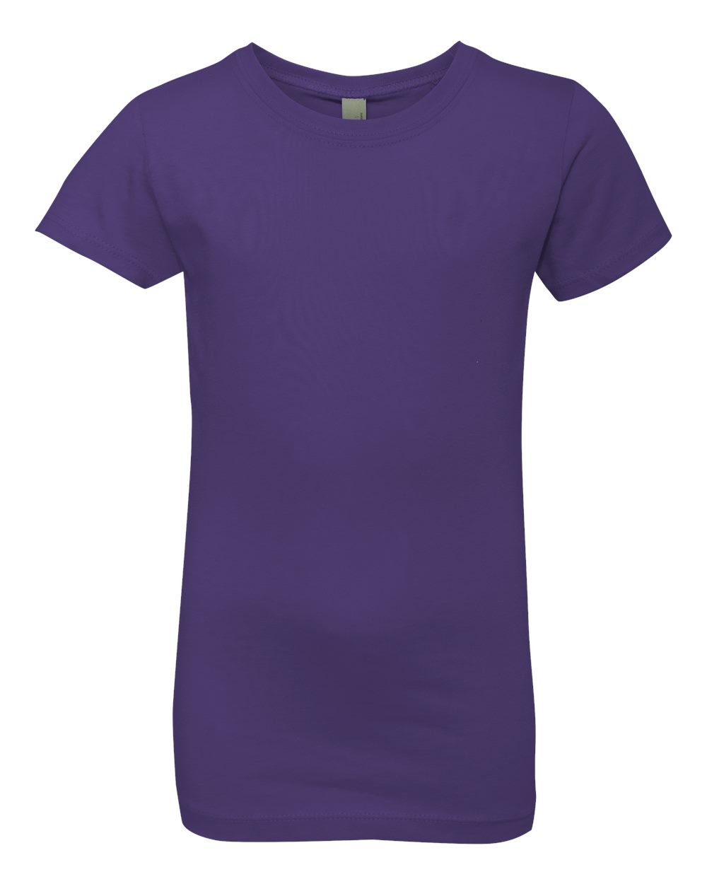 Girls' Cotton Tee — Purple Rush