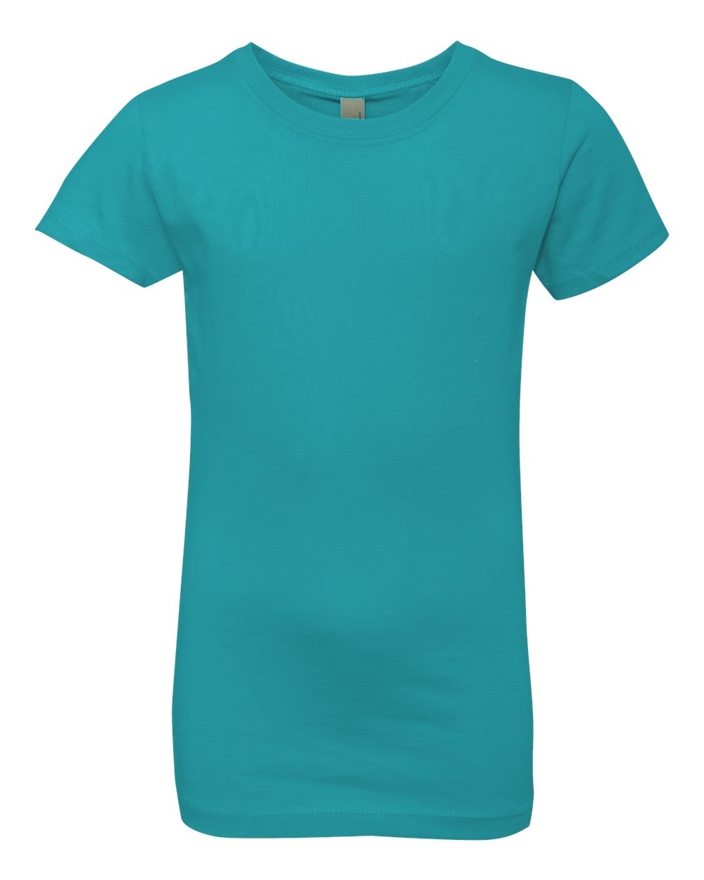 Girls' Cotton Tee — Tahiti Blue