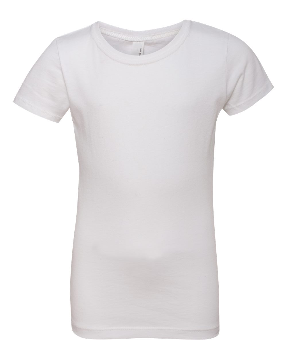 Girls' Cotton Tee — White
