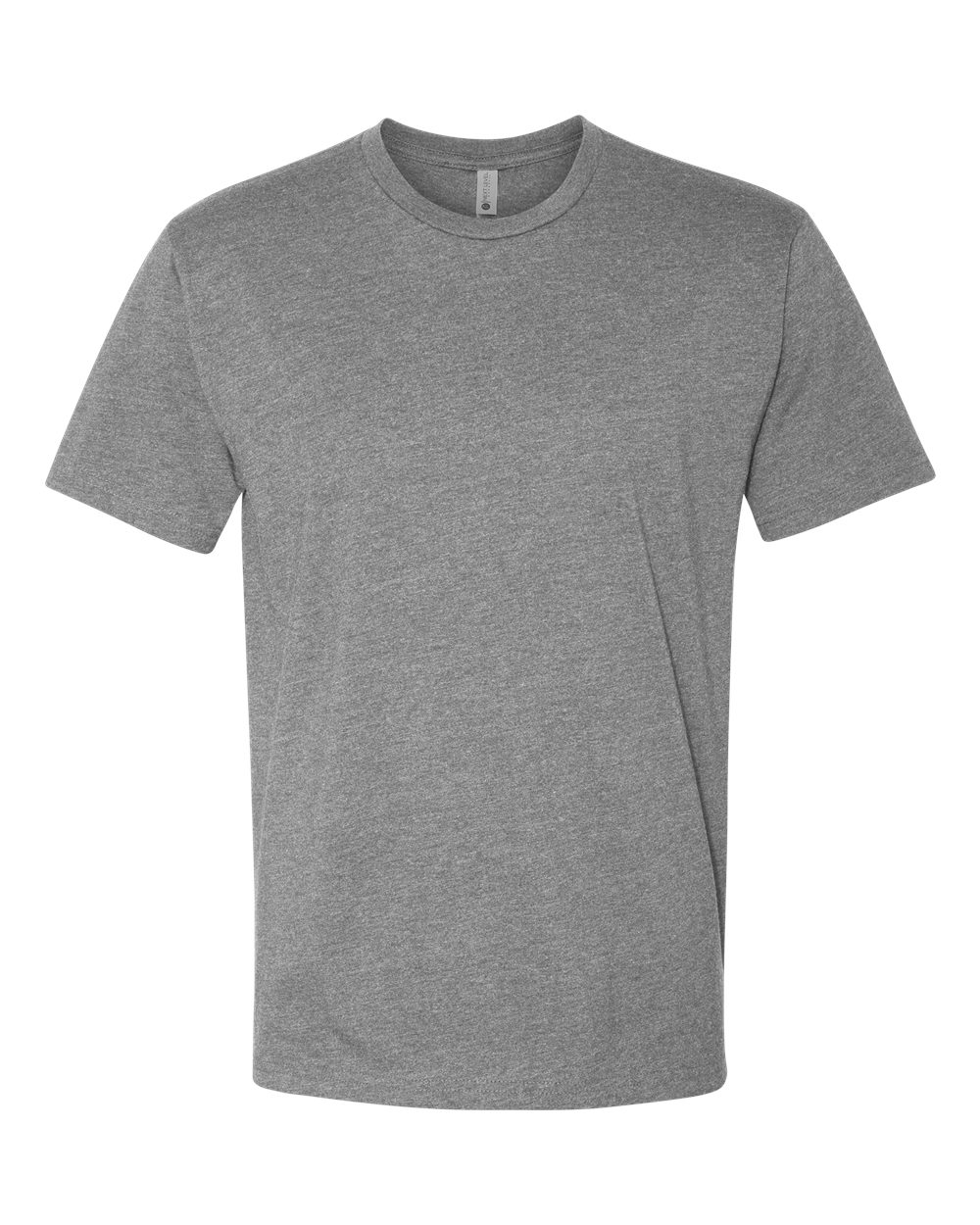 Unisex Cotton Blend Tee — Dark Heather Grey