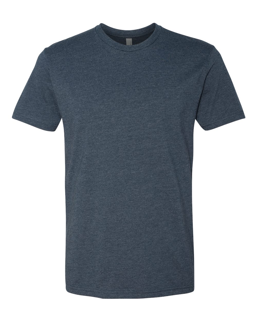 Unisex Cotton Blend Tee — Midnight Navy