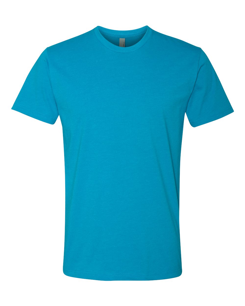 Unisex Cotton Blend Tee — Turquoise