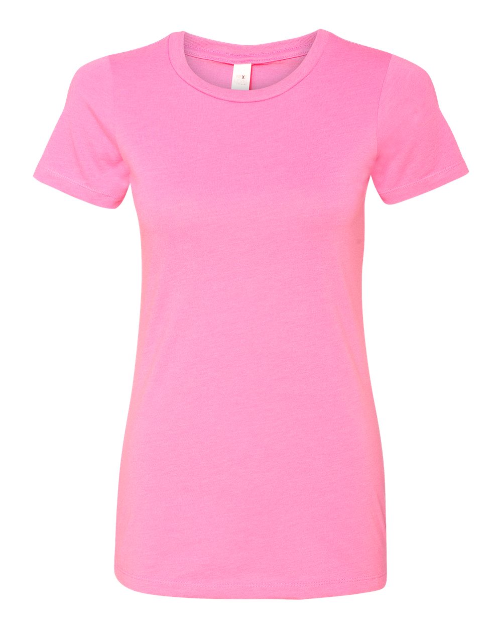 Women's Cotton Blend Tee — Hot Pink