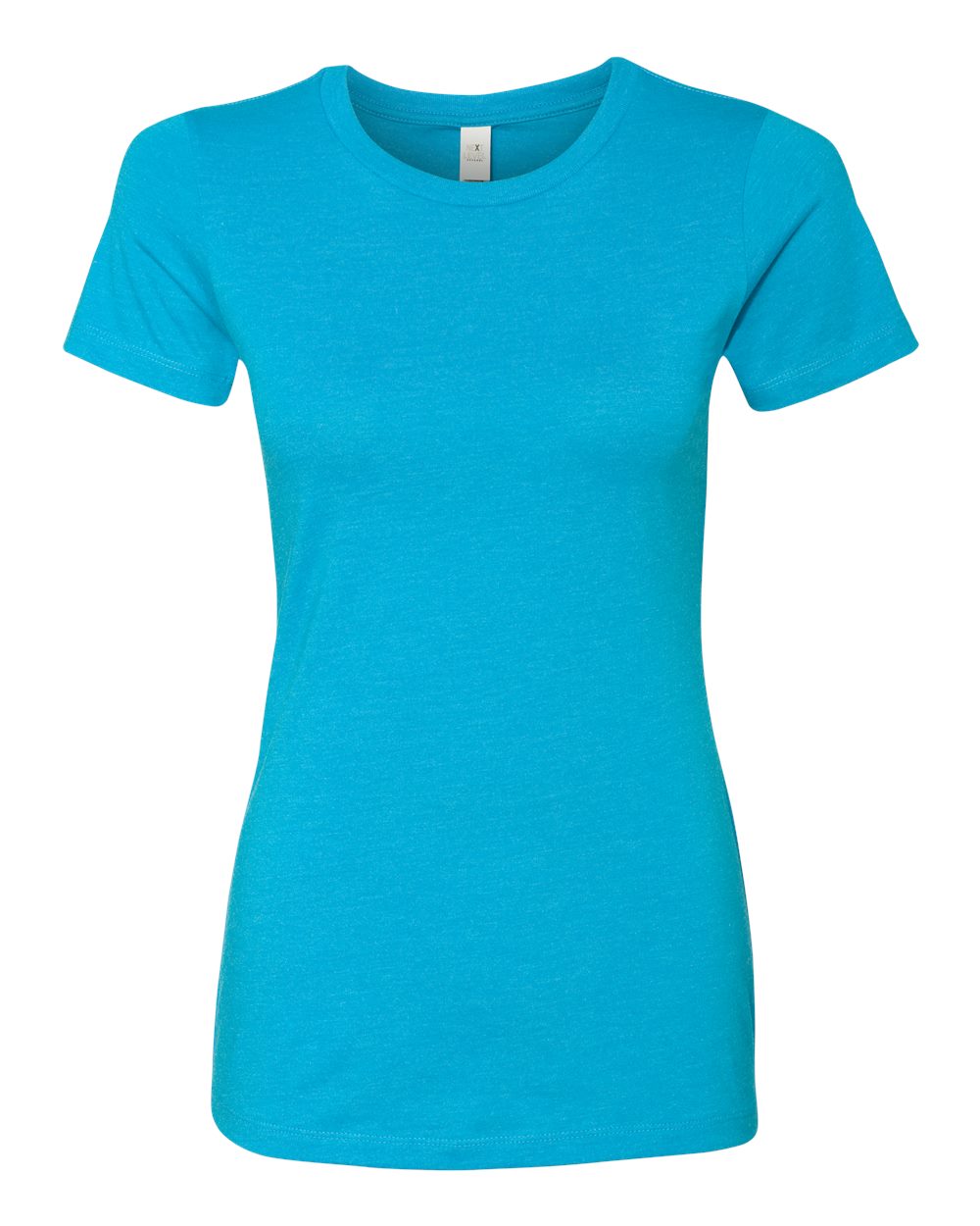 Women's Cotton Blend Tee — Turquoise