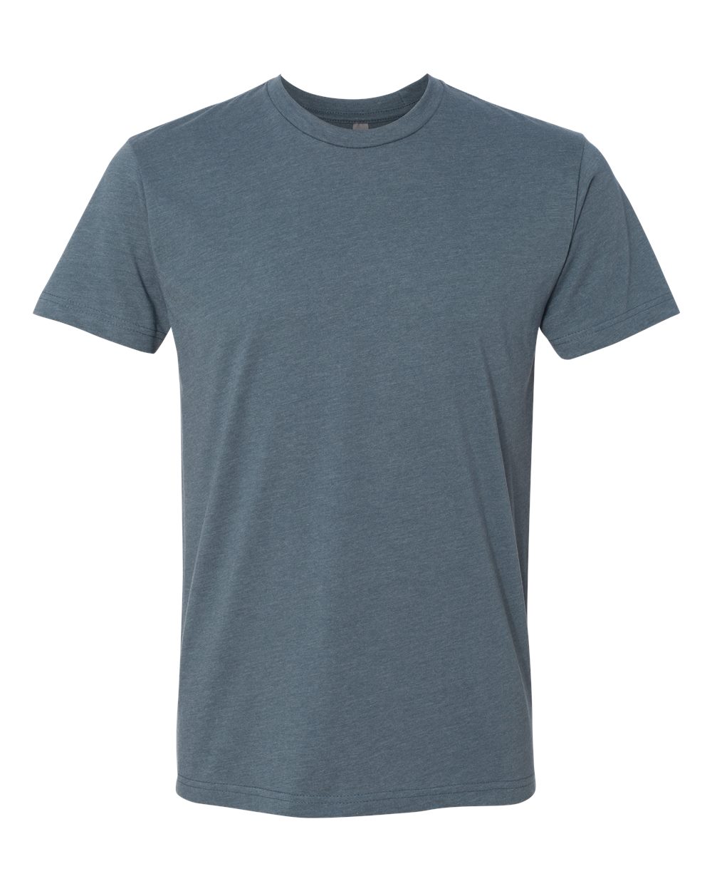 Unisex Cotton Blend Tee — Indigo
