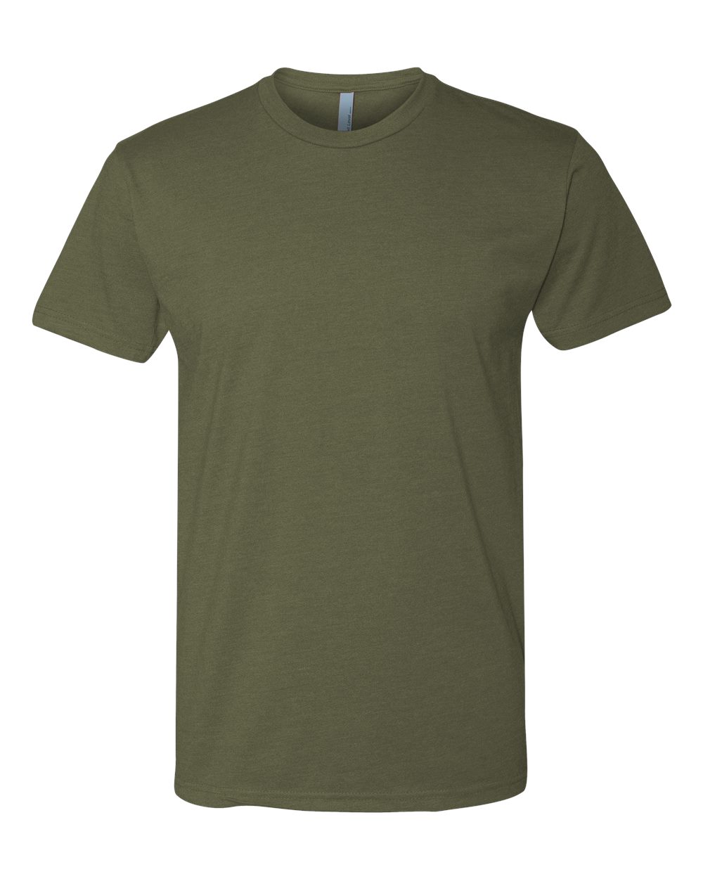 Unisex Cotton Blend Tee — Military Green
