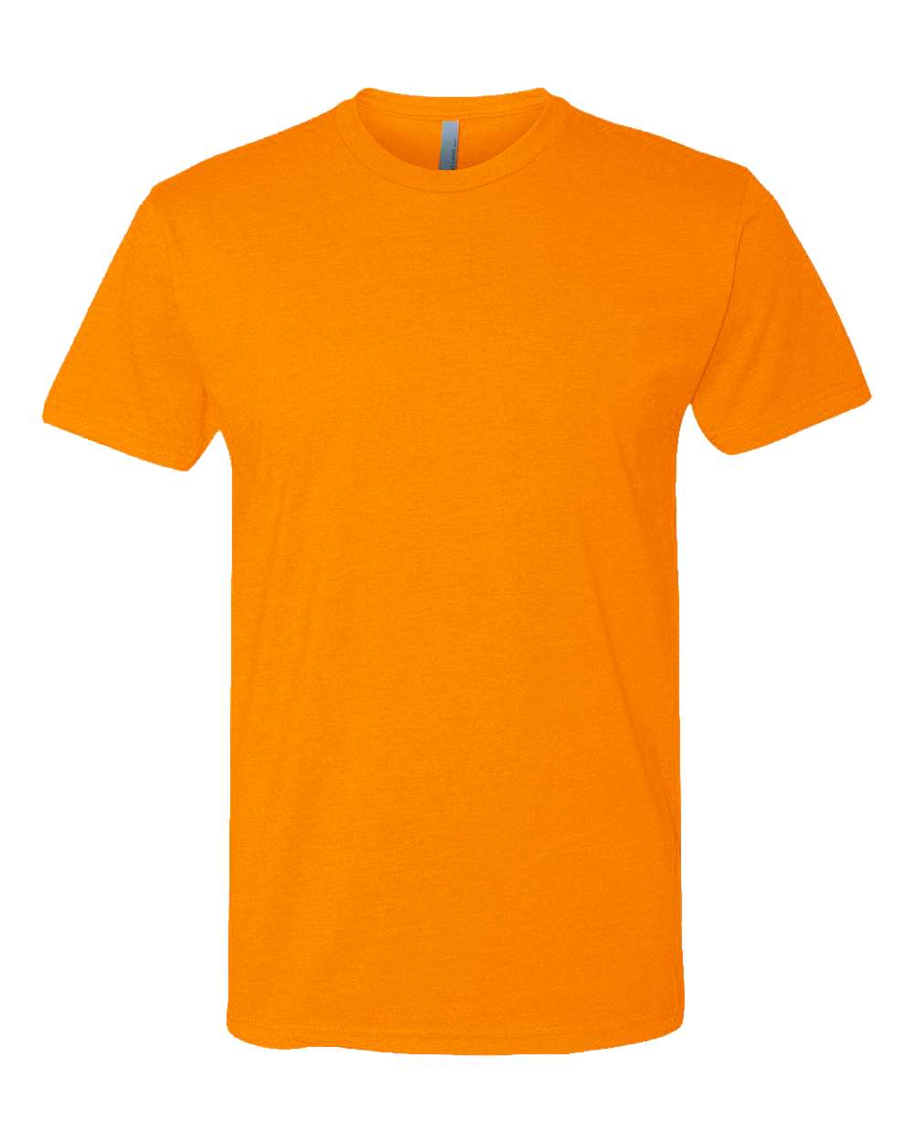 Unisex Cotton Blend Tee — Orange