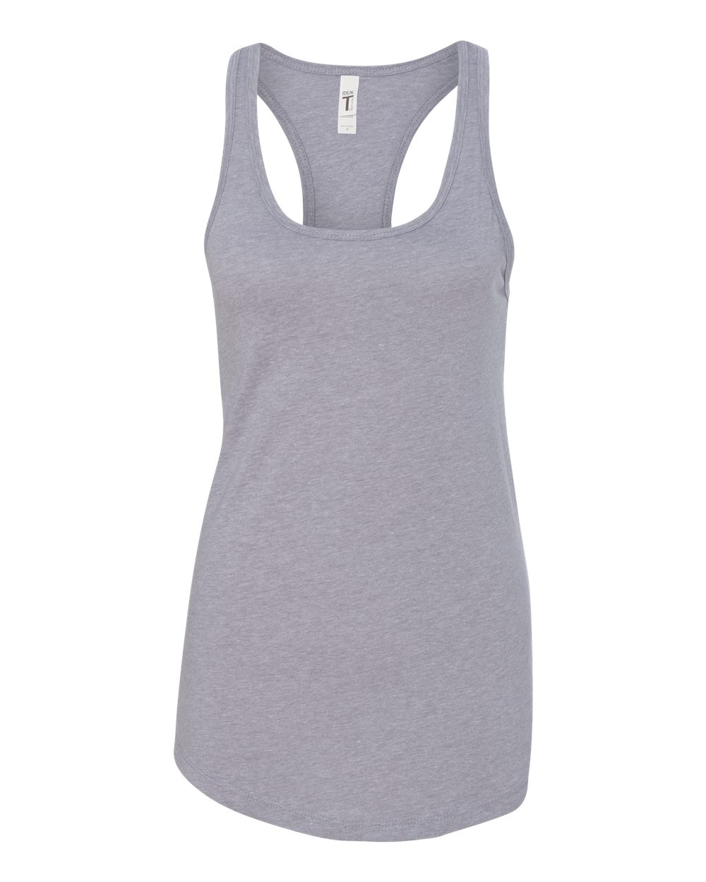 Women's Racerback Tank — Heather Grey
