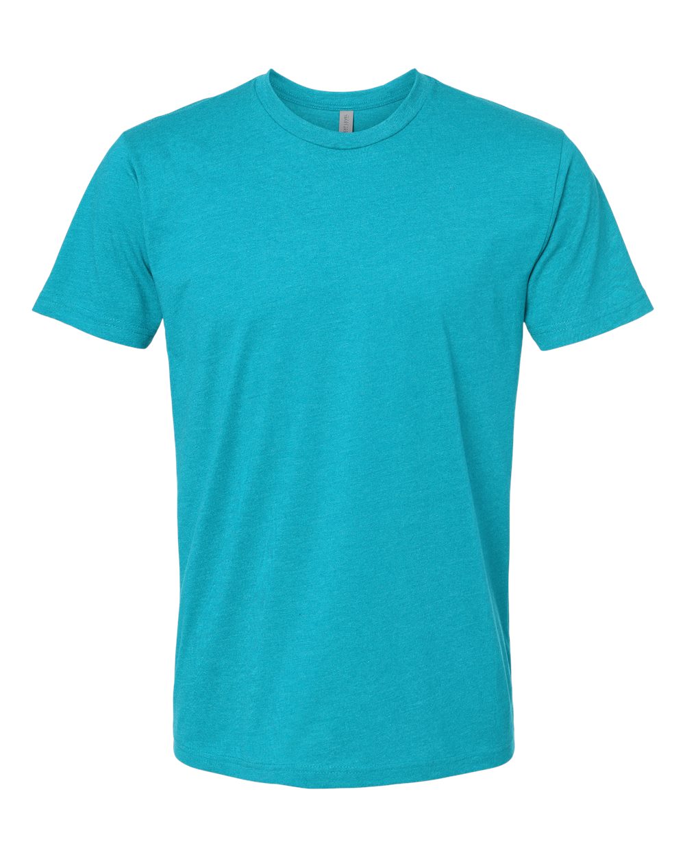 Unisex Cotton Blend Tee — Bondi Blue