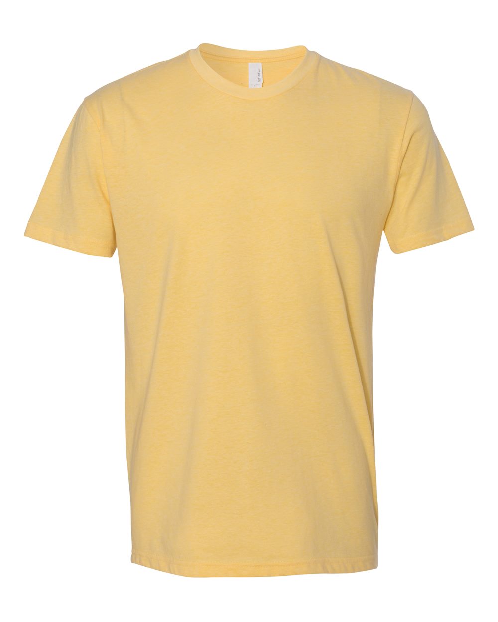 Unisex Cotton Blend Tee — Banana Cream