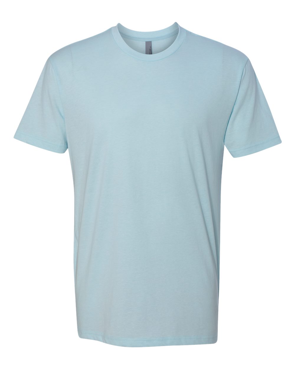 Unisex Cotton Blend Tee — Ice Blue