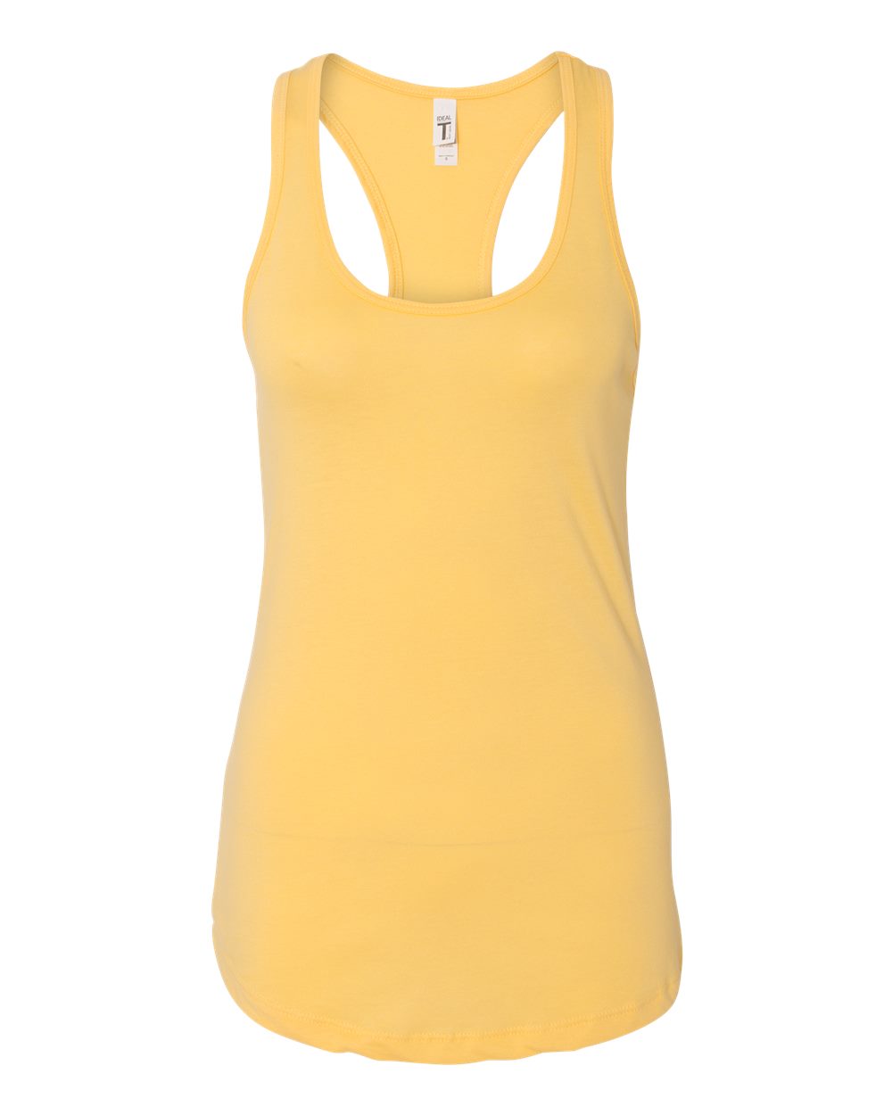 Women's Racerback Tank — Banana Cream