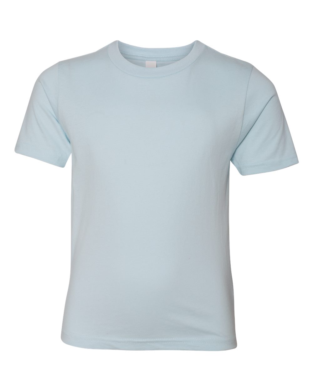 Youth Cotton Tee — Light Blue