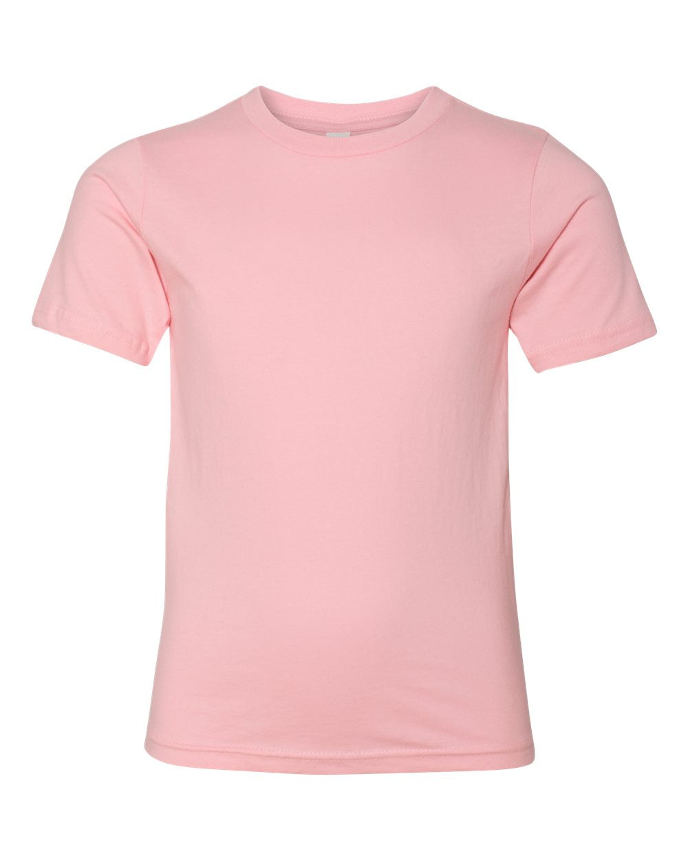 Youth Cotton Tee — Light Pink
