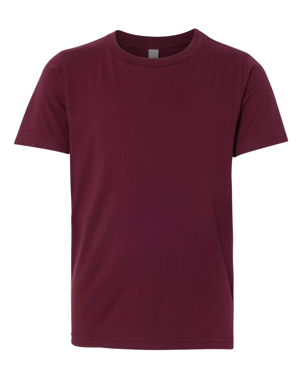 Youth Cotton Tee — Maroon