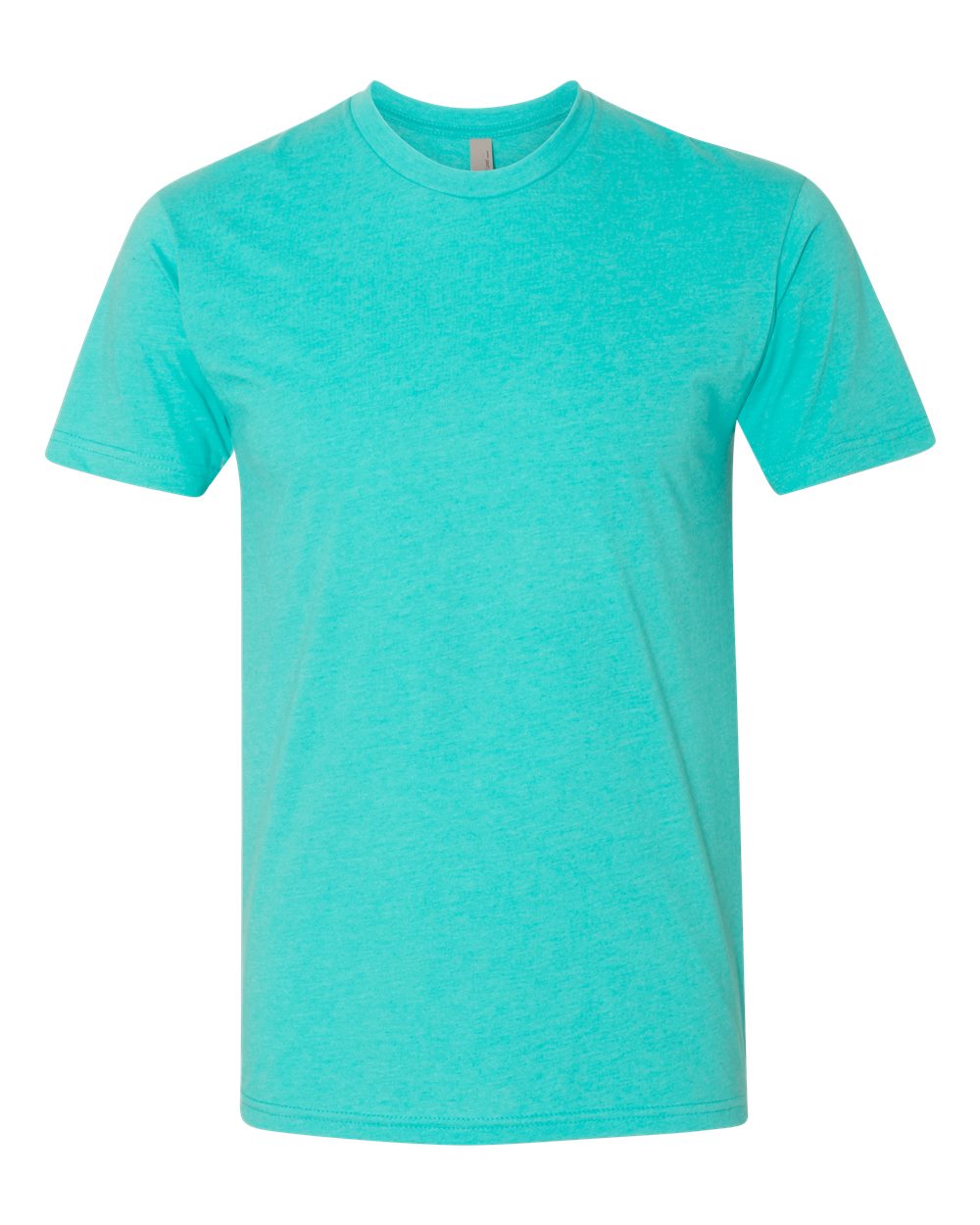 Unisex Cotton Blend Tee — Tahiti Blue
