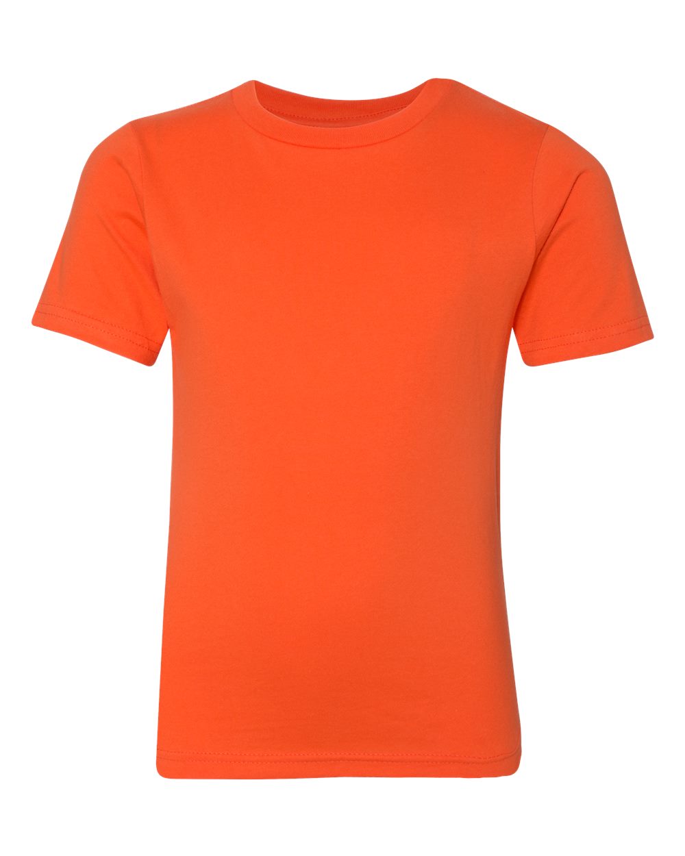 Youth Cotton Tee — Classic Orange
