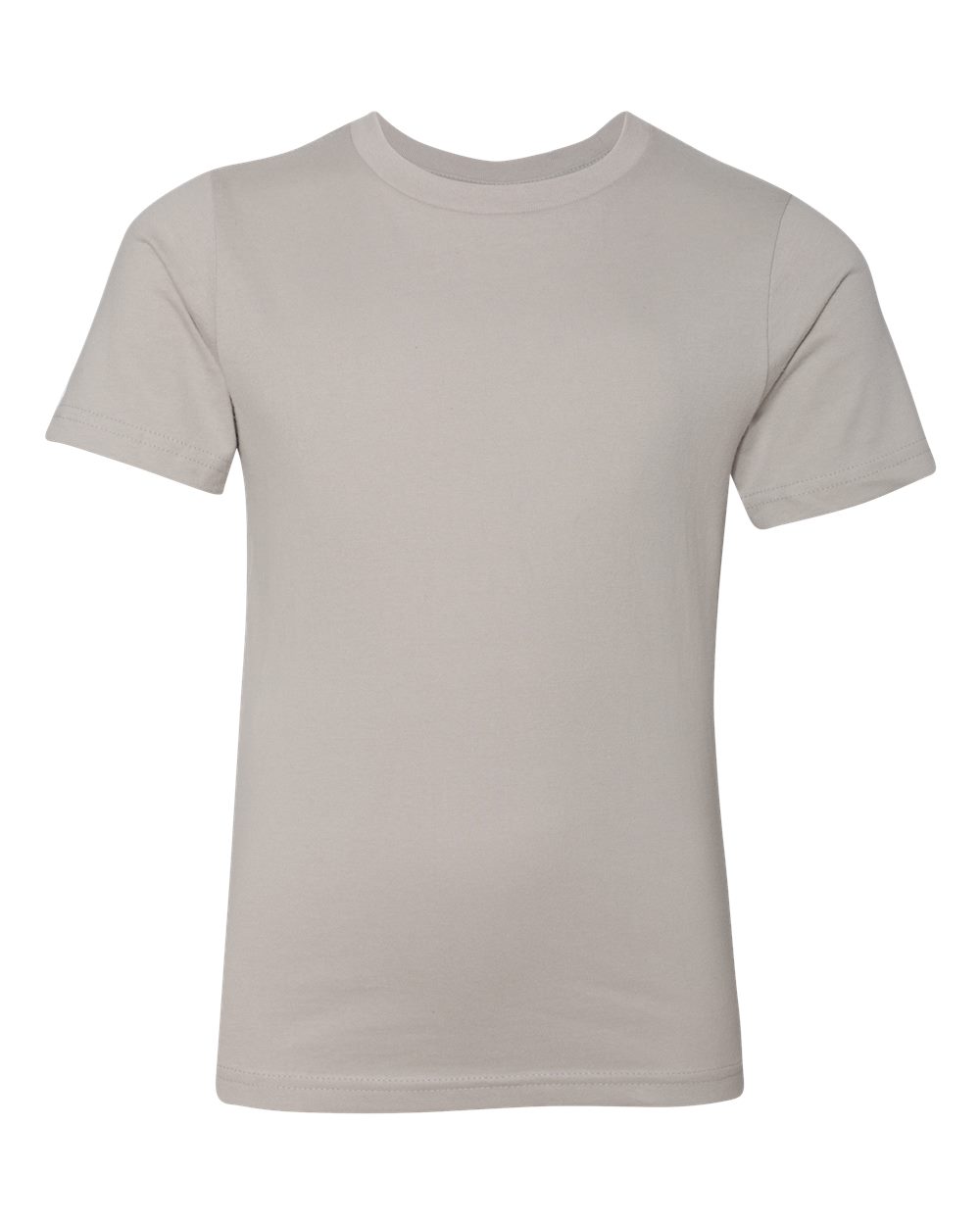 Youth Cotton Tee — Light Grey